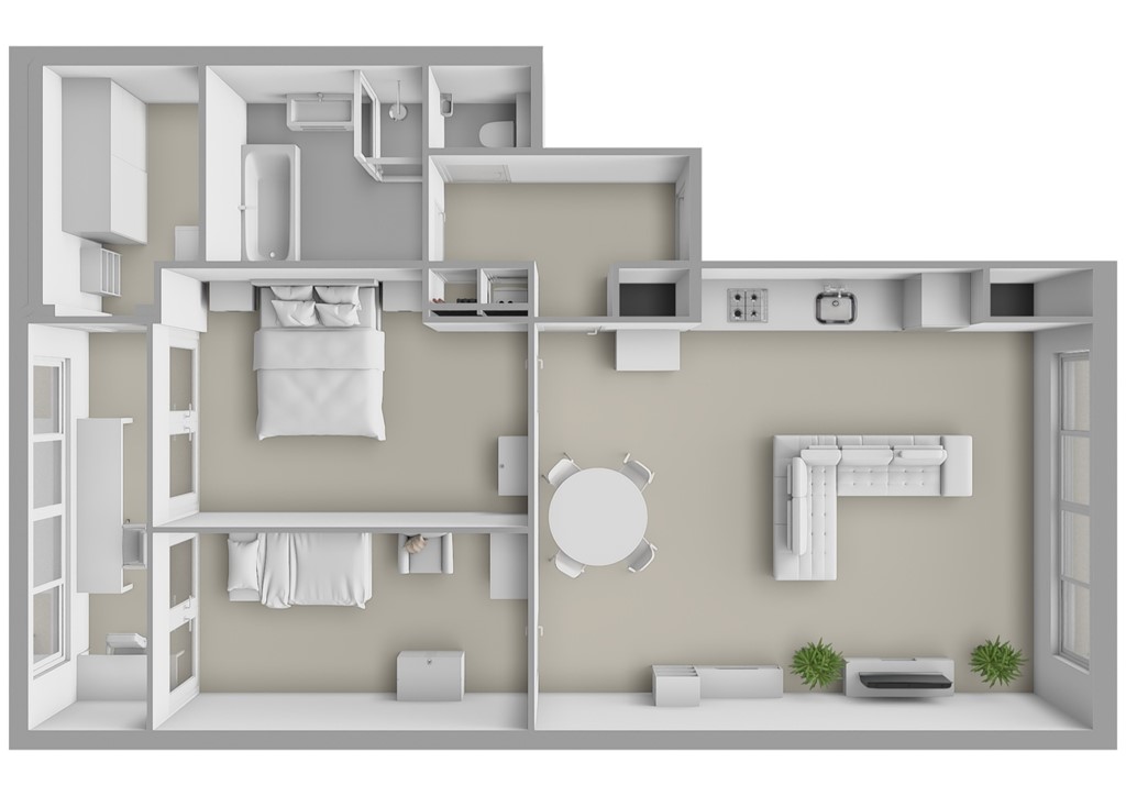 mediumsize floorplan